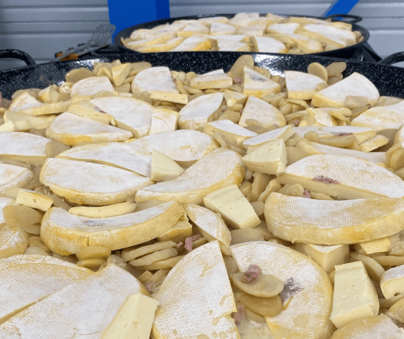 tartiflette plat géant