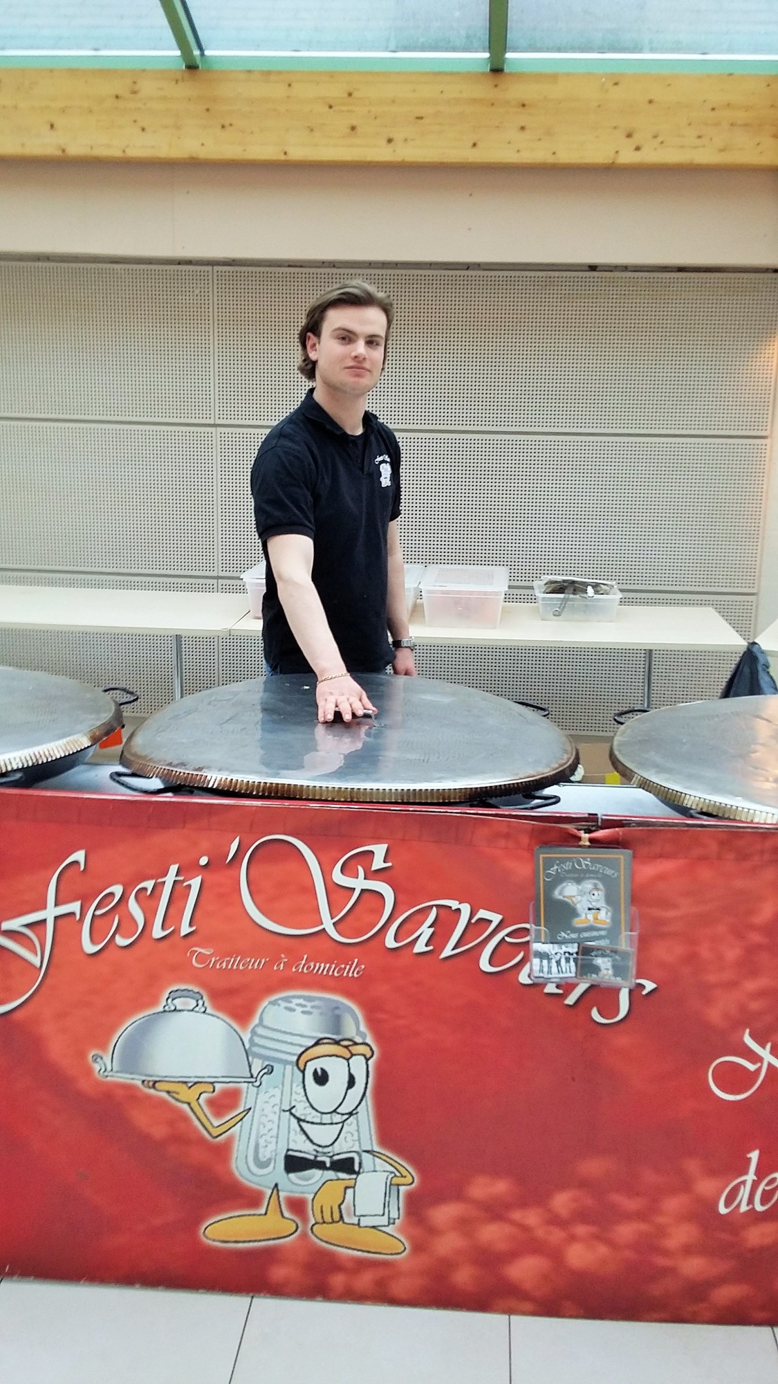 Merci à Antoine, votre jeune cuisinier était parfait.